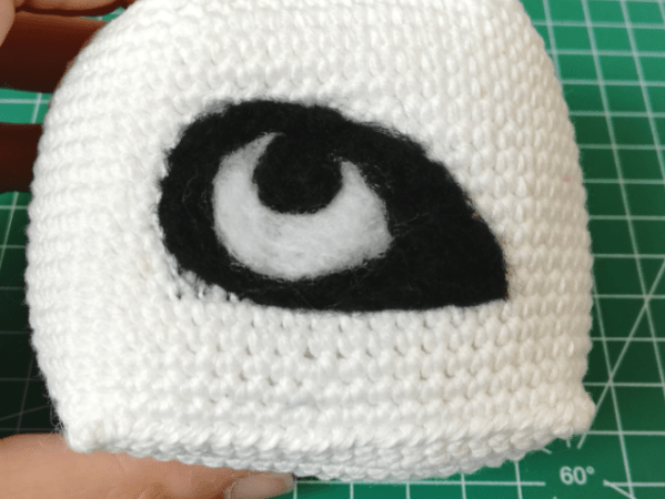 Faire des yeux en laine feutrée –&nbsp;EN