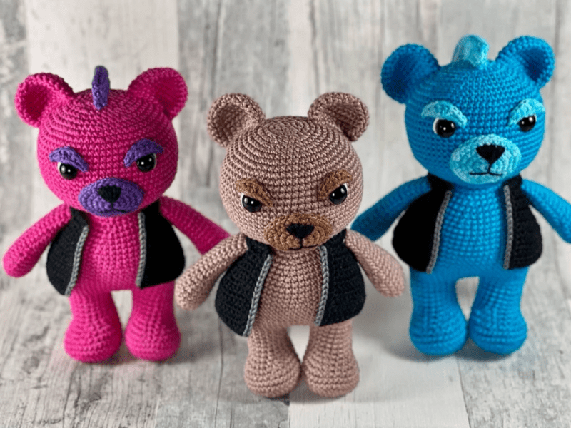 Punk Teddy bear –&nbsp;EN